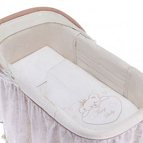Комплект постельного белья Simplicity Dreams, King Baby (5 предметов, белый)