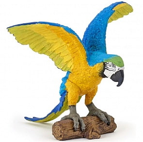 Фигурка птицы - Голубой попугай Ара (Papo, 50235_papo)
