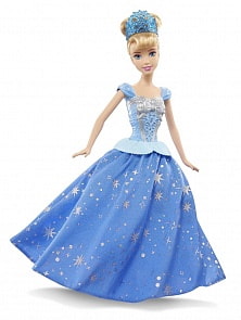 Кукла Disney Princess. Принцесса Золушка с развивающейся юбкой (Mattel, CHG56)