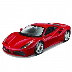 Сборная модель Ferrari 488 GTB, масштаб 1:24 (Maisto, 39131) - миниатюра