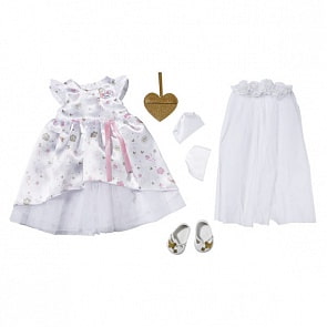 Одежда для невесты Делюкс для куклы Baby born (Zapf Creation, 827-161)