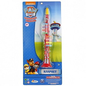 Кларнет из серии Щенячий патруль, на блистере (Играем Вместе, B323586-R5sim)