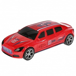 Гоночная машина, свет и звук, открываются двери и багажник, разные цвета (1906B296) (ассортимент)