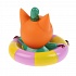 Игрушка пластизоль для ванны Три Кота - Компот на круге  - миниатюра №4