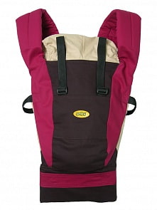 Рюкзак-кенгуру – Freedom, шоколад/бордо (Selby, 0005540-1)