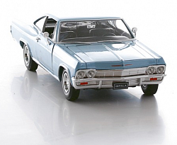 Винтажная машина Chevrolet Impala 1965, масштаб 1:24 (Welly, 22417) - миниатюра