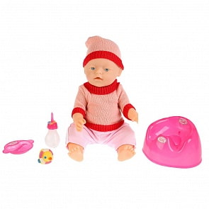 Интерактивный пупс, пьет и писает, с аксессуарами, 43 см (B1259351) (ассортимент)