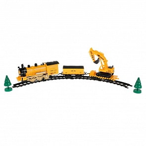 Железная дорога на радиоуправлении, свет и звук, с аксессуарами (B859771sim)