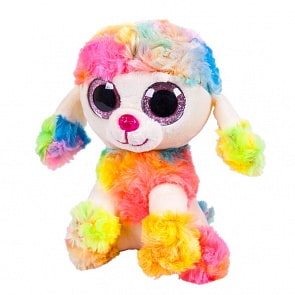 Мягкая игрушка – Собака пудель, мультиколор, 15 см (ABtoys, M0024)