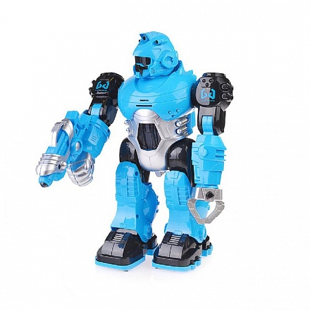 Робот Thunderbolt синий, со световыми и звуковыми эффектами 
