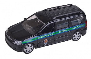 Металлическая машина - Lada Largus, пограничная служба ФСБ, 1:38 (Autotime, 49486)