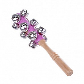 Деревянная игрушка - Бубенцы 1 (Мир Деревянных Игрушек, Д313)