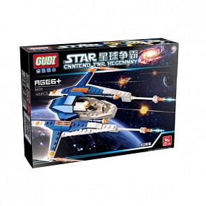 Конструктор Космолет с фигуркой, 105 деталей (S860-H26080)