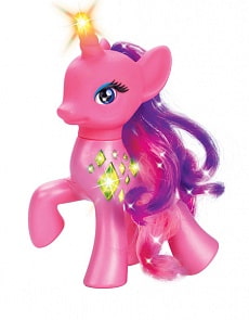 Пони озвученная, песенка и стишок, волшебное сияние, 15 см. (Карапуз, C2016-PONYsim)