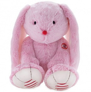 Мягкая игрушка Руж - Заяц, розовый, большой, 38 см (Kaloo, K963554)