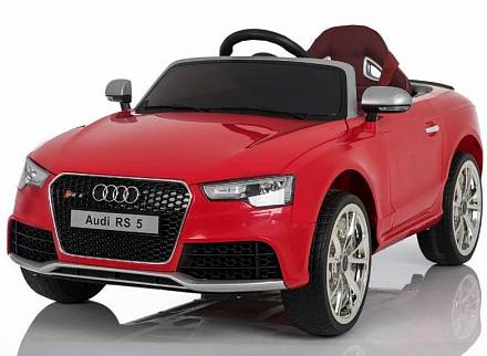 Электромобиль Audi RS5 красный 