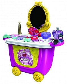 Трюмо: столик туалетный на колесах (B1800946)