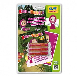 Набор для лепки "Маша и медведь" (Giromax, G 306420) Набор для лепки "Маша и медведь" (Giromax, G 306420)