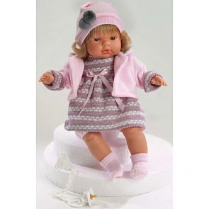 Кукла Лидия, 38 см. (Llorens Juan, L 38528veg)