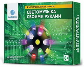 Конструктор электронный - Светомузыка своими руками (Intellectico, 1005бн) Конструктор электронный - Светомузыка своими руками (Intellectico, 1005бн)