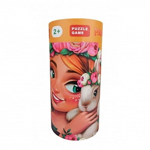 Пазлы - Принцесса животных, 25 деталей (Puzzlika, 14743C)