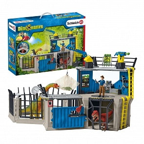 Игровой набор - Большая исследовательская станция динозавров (Schleich, 41462)