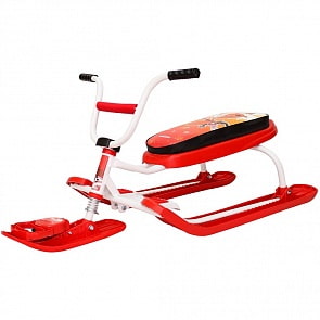 Снегокат Penguin Sport моторуль, красный (RT, 6000RT)