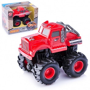 Автомобиль Монстр Внедорожник – Грузовик инерционный (Полесье, 78827)