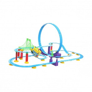 Трек - Мертвая петля. Локомотив со световыми эффектами (Yako, Y18641012)