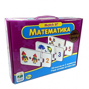 Пазл «Математика» - 30 пазлов из 2-х элементов (Learning Journey, 288528) Пазл «Математика» - 30 пазлов из 2-х элементов (Learning Journey, 288528)