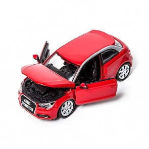 Металлическая машинка AUDI A1, масштаб 1:24 (BBURAGO, 18-21058)