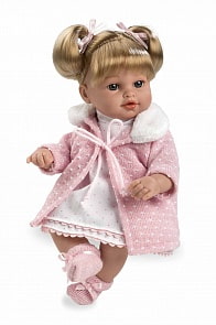 Мягкая кукла Elegance со звуковыми эффектами, 33 см (Arias, Т11086)