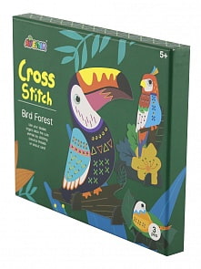 Набор для вышивания крестиком - Лесные птицы (Avenir, CH1688)