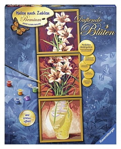 Раскрашивание по номерам «Цветы» (Ravensburger, 28953st)