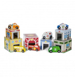 Набор Классические игрушки – Гаражи сортировщики (Melissa&Doug, 3576_md) Набор Классические игрушки – Гаражи сортировщики (Melissa&Doug, 3576_md)