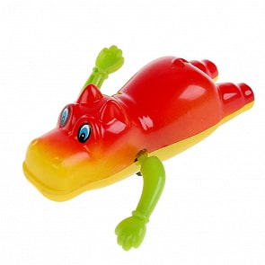 Заводная игрушка Бегемотик с подвижными элементами (Умка, B1410463-R)