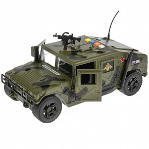 Машина - Военный джип, 23,5 см свет и звук (Технопарк, WY610A)