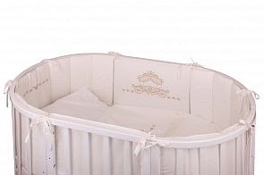 Комплект в кроватку - Prestigio Atlante, 6 предметов, rosa (Nuovita, 00-0013037_rosa)