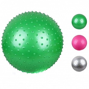 Мяч – Фитнес, 55 см, массажный (2304-55MFIT) (ассортимент)