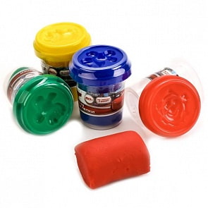 Набор Disney Тачки - Тесто для лепки, 4 цвета (Multiart, 450PD-Tsim)