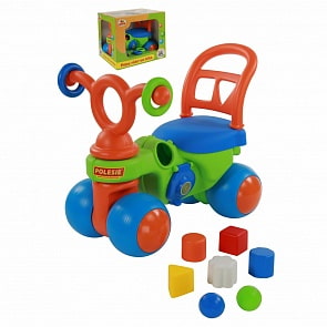 Каталка - Крокодильчик в коробке (Полесье, 66244)