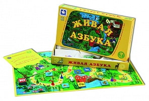 Игра настольная "Живая азбука" (Новое поколение, 113212) Игра настольная "Живая азбука" (Новое поколение, 113212)