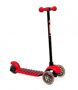 Трехколесный самокат Glider de luxe mini red Y-Bike, 4327RT