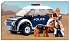 Конструктор - Полиция: машина с фигурками, 106 деталей  - миниатюра №5