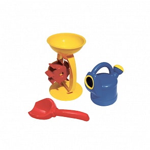 Набор для песка: мельница, лейка, совок (Спектр, У491veg)