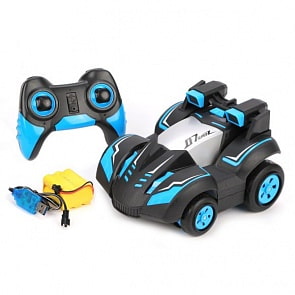 Машина на радиоуправлении Трюковая, неоновая подсветка, изменение положения колес, аккумулятор, USB зарядное устройство, разные цвета (Наша Игрушка, M9512-1) (ассортимент)