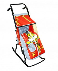 Санки-коляска Снегурочка 2-Р Бельчонок (RT, 3556)