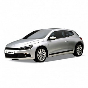 Машинка Volkswagen Scirocco, масштаб 1:24 (Welly, 24007)