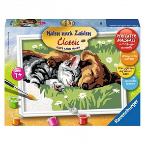 Раскрашивание по номерам «Сладкий сон» (Ravensburger, 27854st)