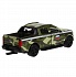 Модель военная Ford Ranger 12 см с пушкой двери и багажник открываются инерционная металлическая  - миниатюра №5